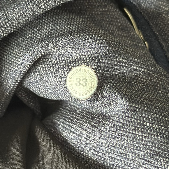 Lululemon ABC Pant Classic Tech Canvas Blue Size 33" - Picture 7 of 8